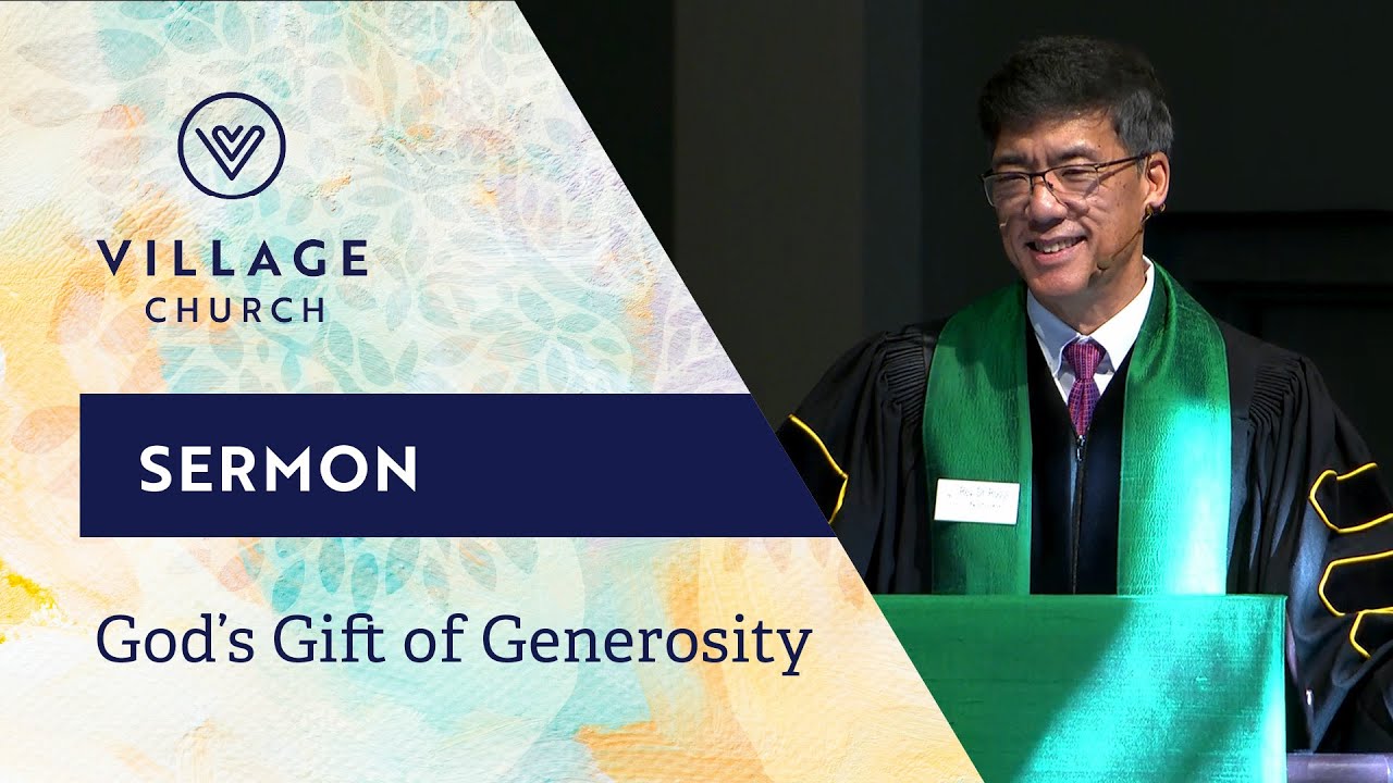 Generosity FOR God | Rev. Dr. Rodger Nishioka - Nov. 16,  2025